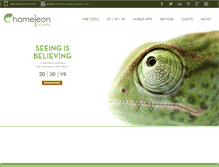 Tablet Screenshot of chameleonpower.com